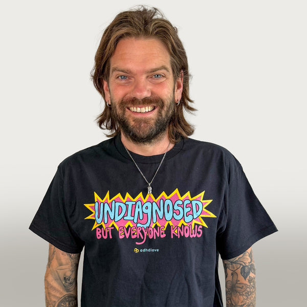 UNDIAGNOSED T-SHIRT (BLACK)