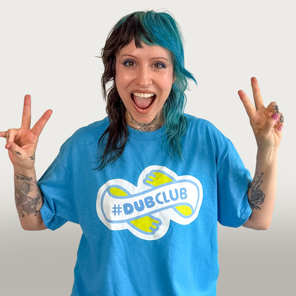 DUBBII - DUBCLUB T-SHIRT (BLUE)