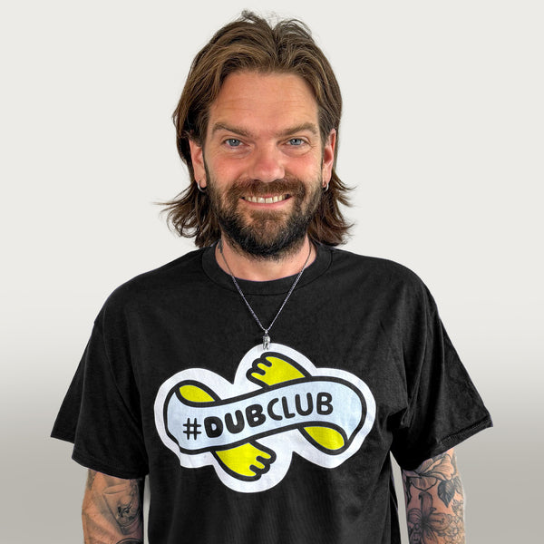DUBBII - DUBCLUB T-SHIRT (BLACK)