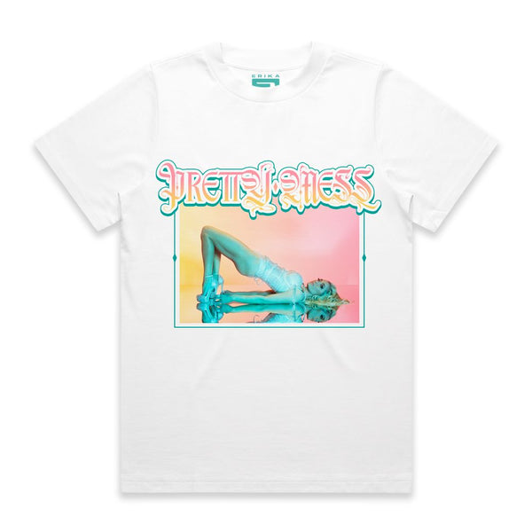 Erika Jayne Pretty Mess White Tee