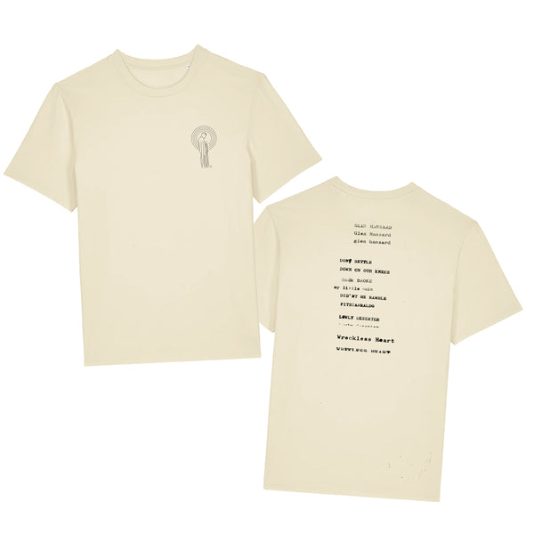 DON+T SETTLE: TRANSMISSIONS EAST CREAM T-SHIRT