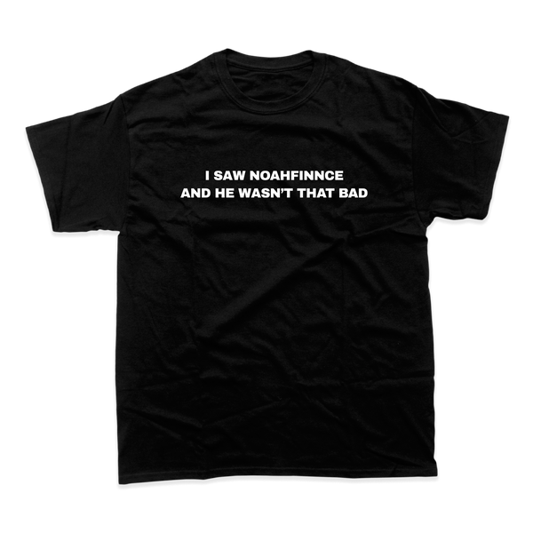 I SAW NOAH T-SHIRT (BLACK) - T-Shirt