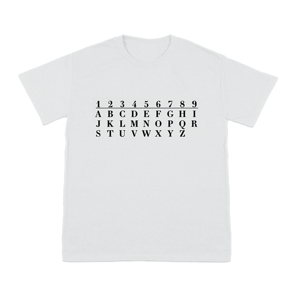 Numerology White T-shirt