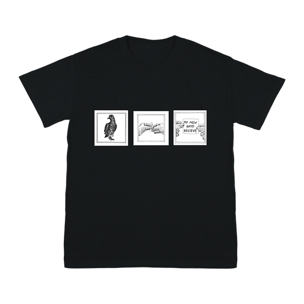 Carrier Pigeon Black T-shirt
