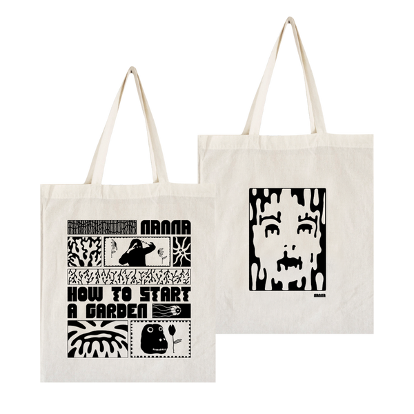 How to Start a Garden Illustrated Natural Tote