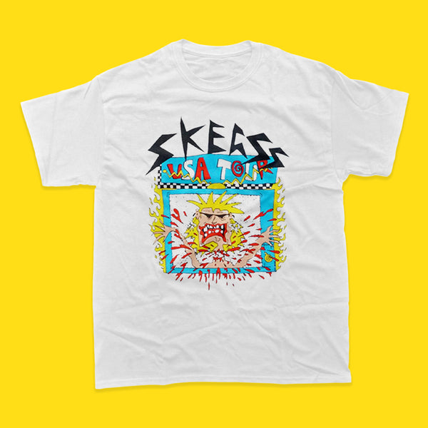 SKEGSS: USA Spring Tour Tee (White)