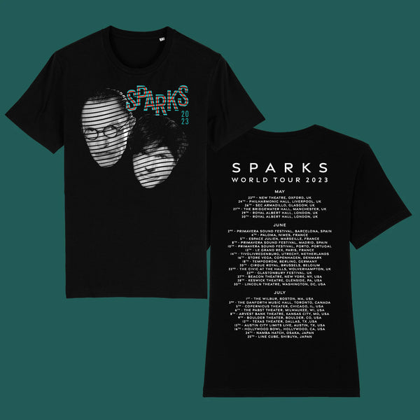 SPARKS 2023 TOUR T-SHIRT (BLACK) | Sparks | US Official