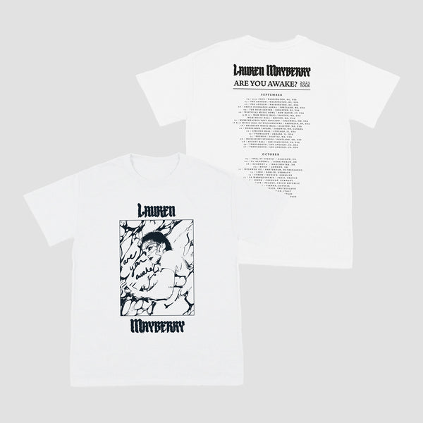 Are You Awake Tour 2023 T-Shirt (White)