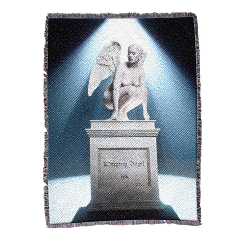 Weeping Angel Throw Blanket
