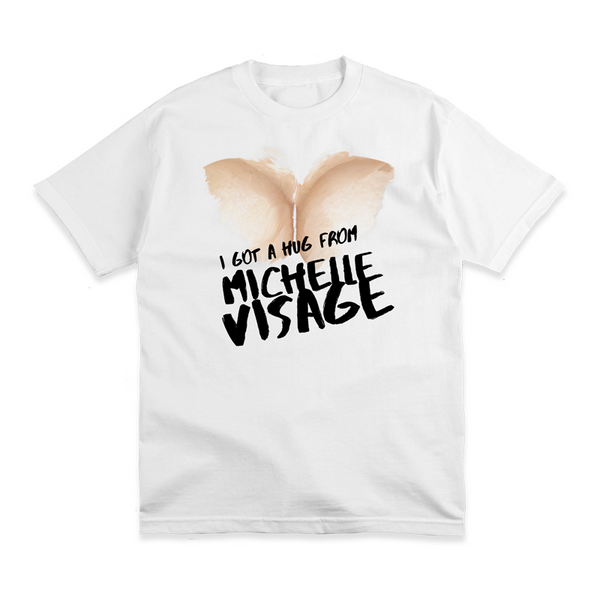 I GOT A HUG WHITE TEE - T-Shirt