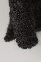 GH x LE TRICOTEUR CHARCOAL GUERNSEY JUMPER