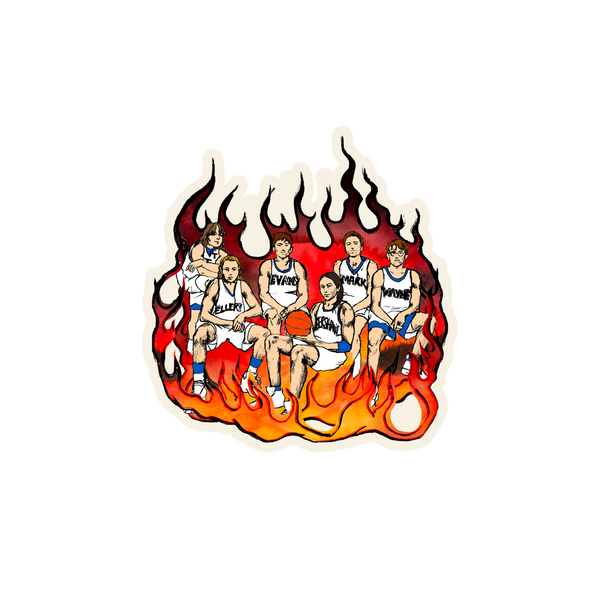 BCNR Fire Sticker