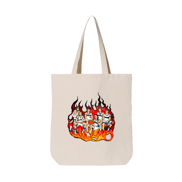 BCNR flame Tote Bag