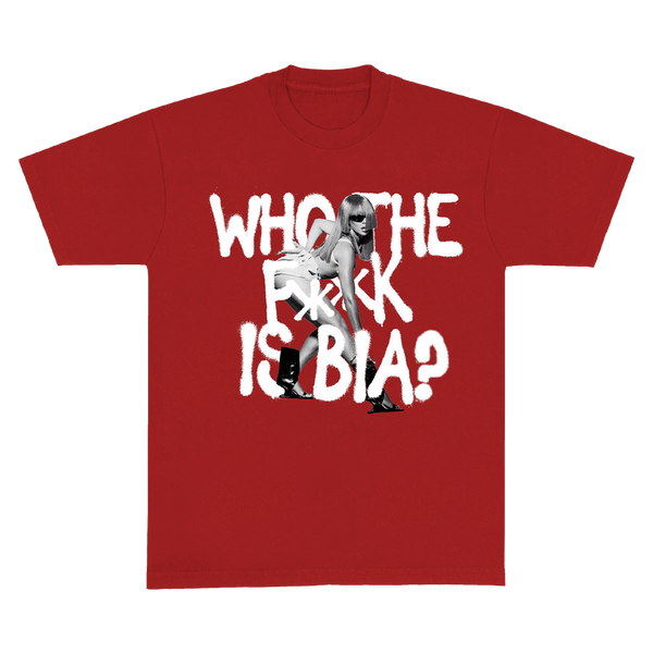 Who the F**K is BIA Red T-Shirt