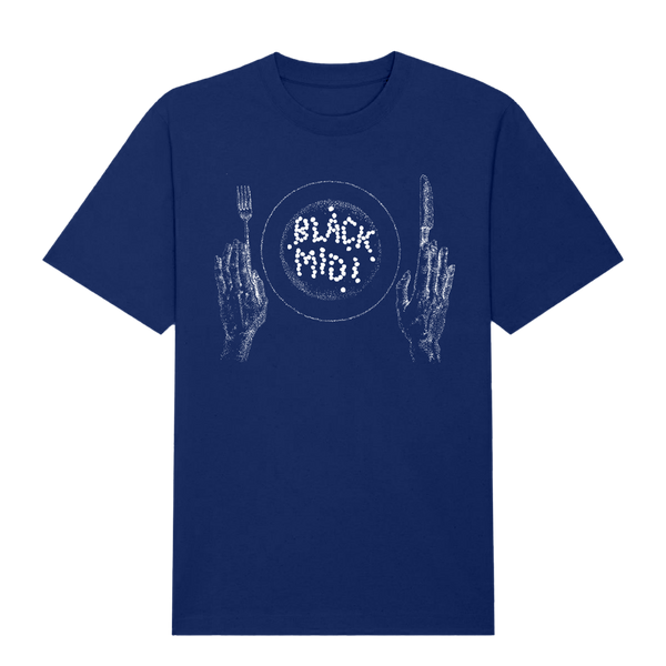 Black Midi Plate Navy NA Tour 23 T-Shirt