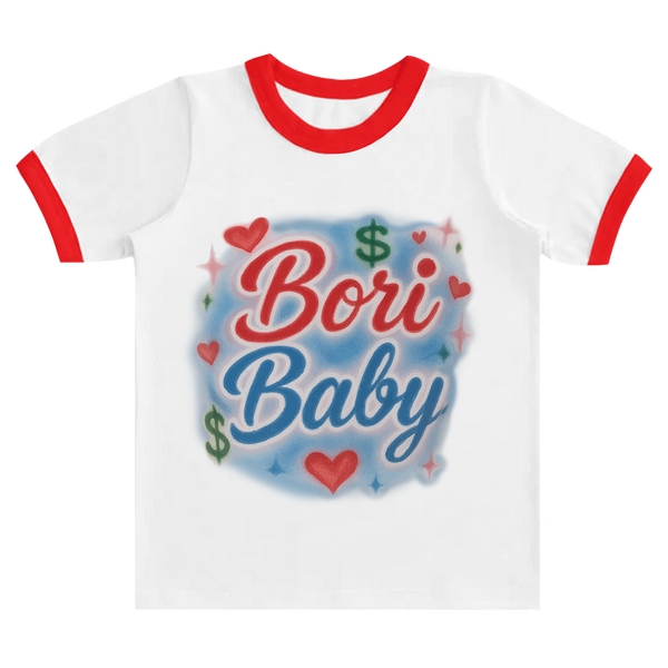 Boribaby Ringer Crop $ Tee