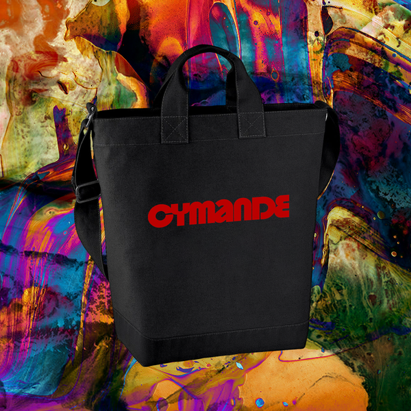 CYMANDE - LOGO RECORD BAG (BLACK)