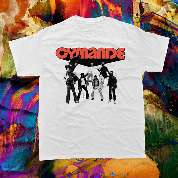 CYMANDE - BAND T-SHIRT (WHITE)