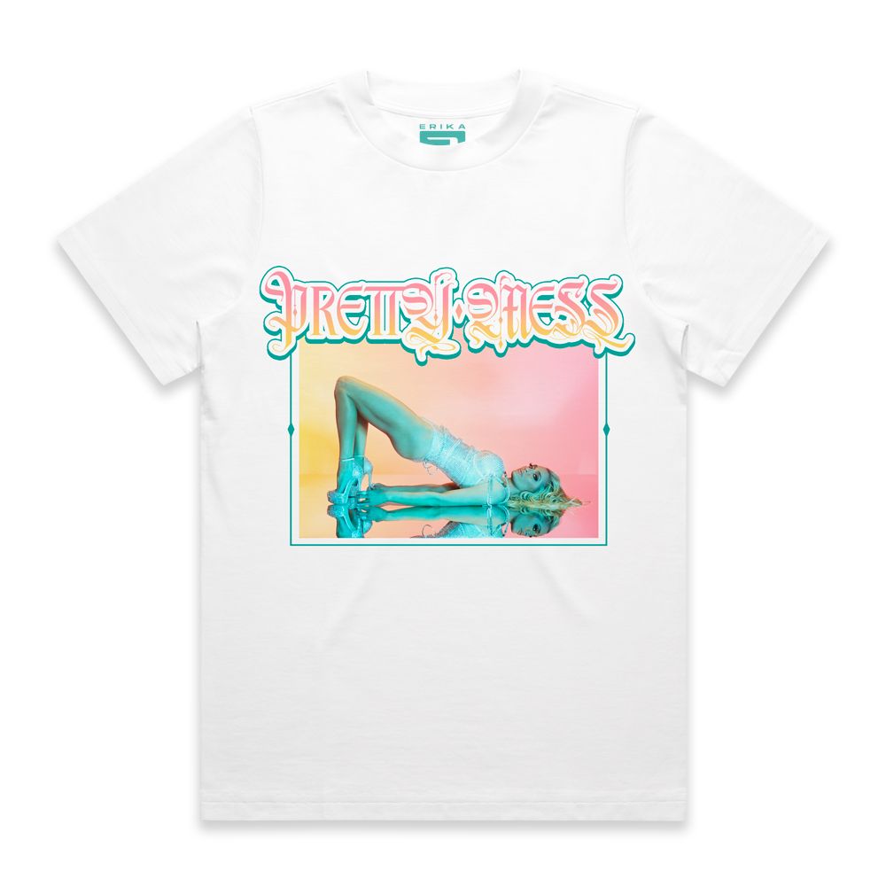 Erika Jayne Pretty Mess White Tee - US Official Merch | Erika Jayne ...