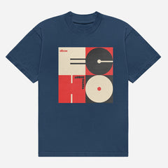 AUDIO VERTIGO USA & CANADA 2025 TOUR T-SHIRT - NAVY