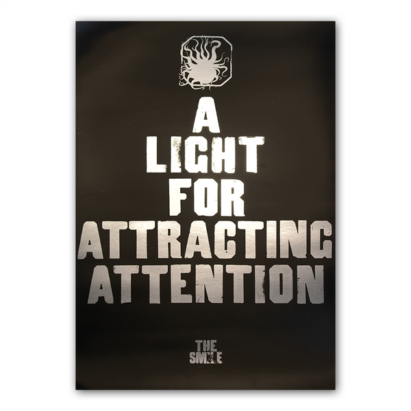 FOIL - LIGHT FOR ATTRACTING ATTENTION POSTER