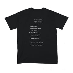 DON+T SETTLE (VOL. 1 - TRANSMISSIONS EAST) BLACK T-SHIRT