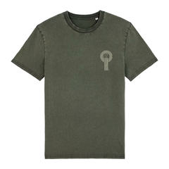 DON+T SETTLE: TRANSMISSIONS WEST T-SHIRT (DYE KHAKI)