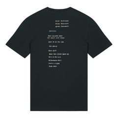 DON+T SETTLE: (VOL. 2 - TRANSMISSIONS WEST) T-SHIRT (BLACK)