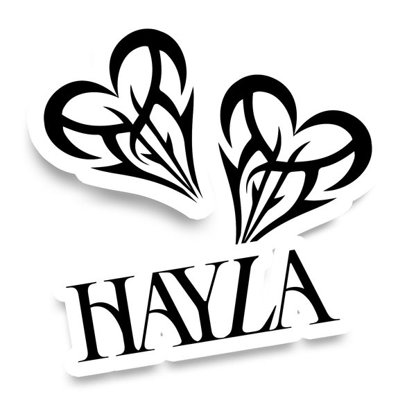 HAYLA sticker set