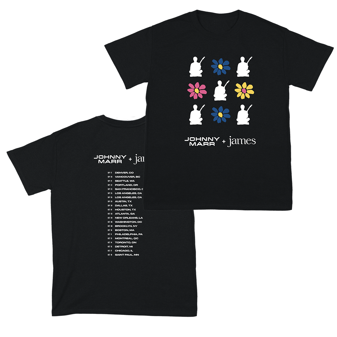JOHNNY MARR / JAMES TOUR T-SHIRT | US Official Merch Superstore