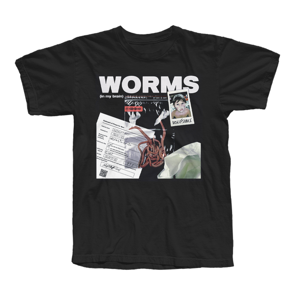 WORMS T-SHIRT (BLACK)