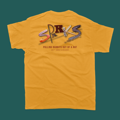 PULLING RABBITS OUT OF A HAT 40TH ANNIVERSARY T-SHIRT (YELLOW) - T-Shirt