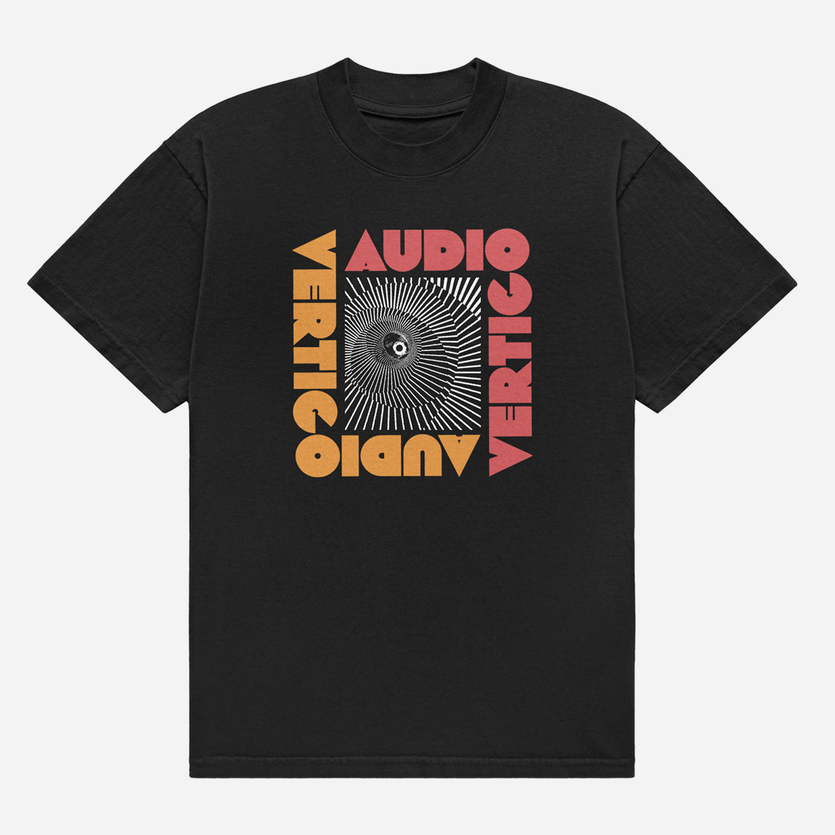 AUDIO VERTIGO USA & CANADA 2025 TOUR T-SHIRT - BLACK | Elbow | US