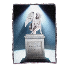Weeping Angel Throw Blanket