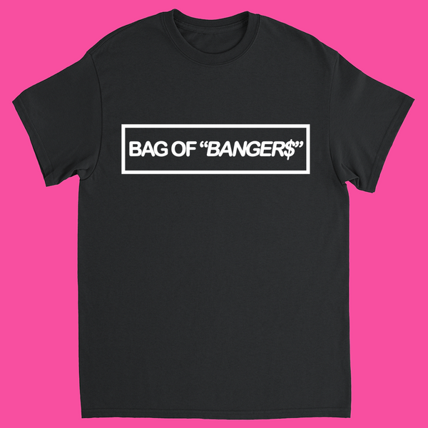 Bag of Bangers Black T-shirt - Black / Small (S)