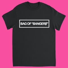 Bag of Bangers Black T-shirt - Black / Small (S)